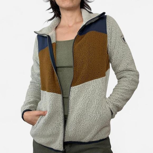 Kuhl sherpa teddy fleece zip up - Picture 4 of 8